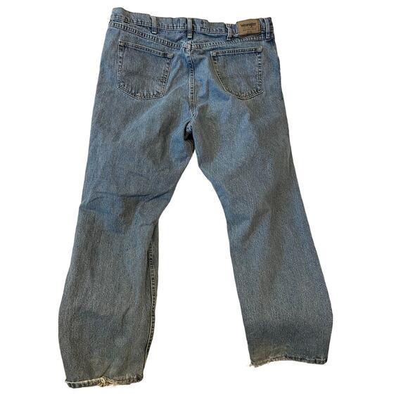 Wrangler Authentics Blue Jeans Mens 42x32 - Picture 4 of 4